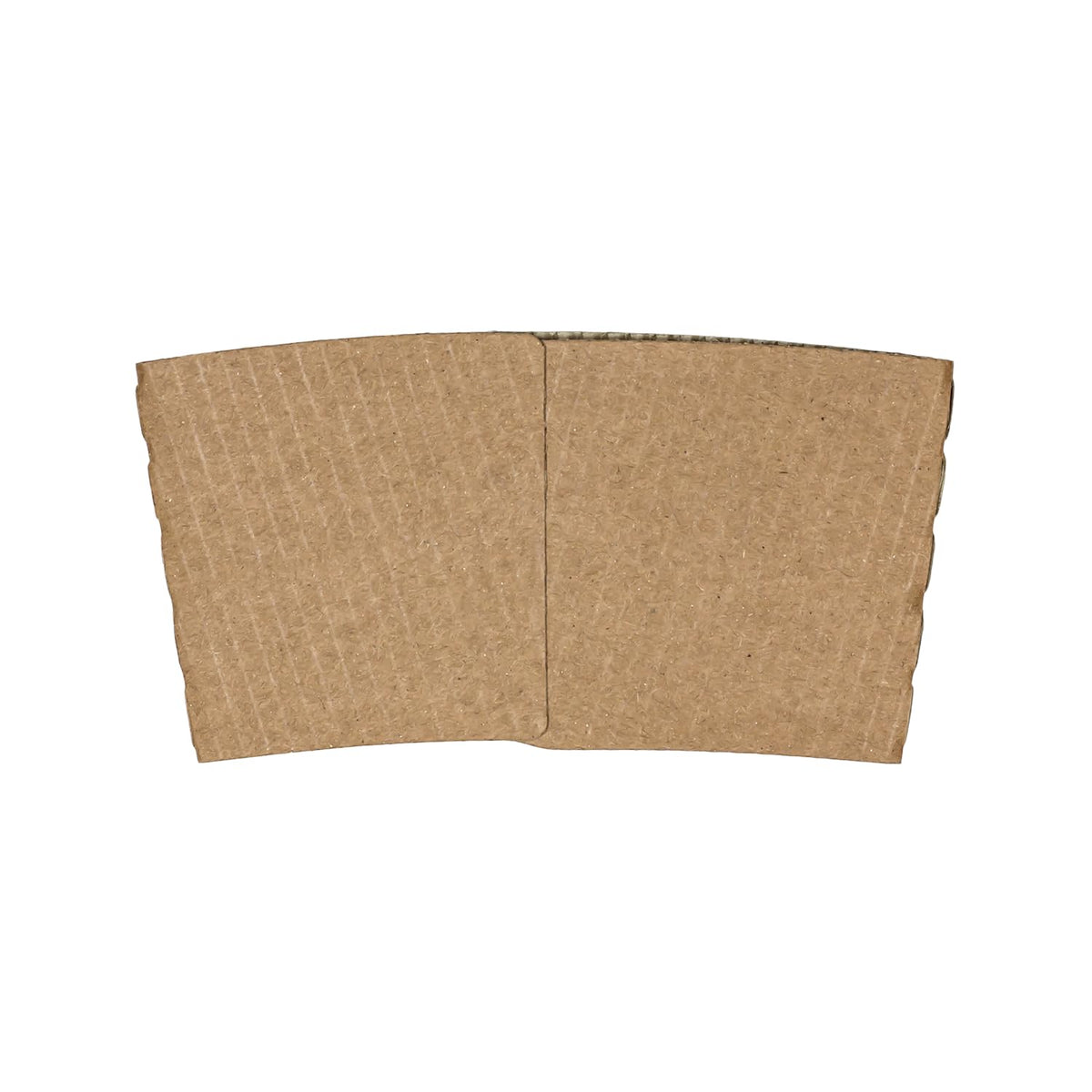 Karat [1,000 ct] Coffee Cup Sleeves Traditional Corrugated Coffee Cup Jackets for 10 oz to 24 oz Cups, Recyclable & Disposable (C5300 Kraft)