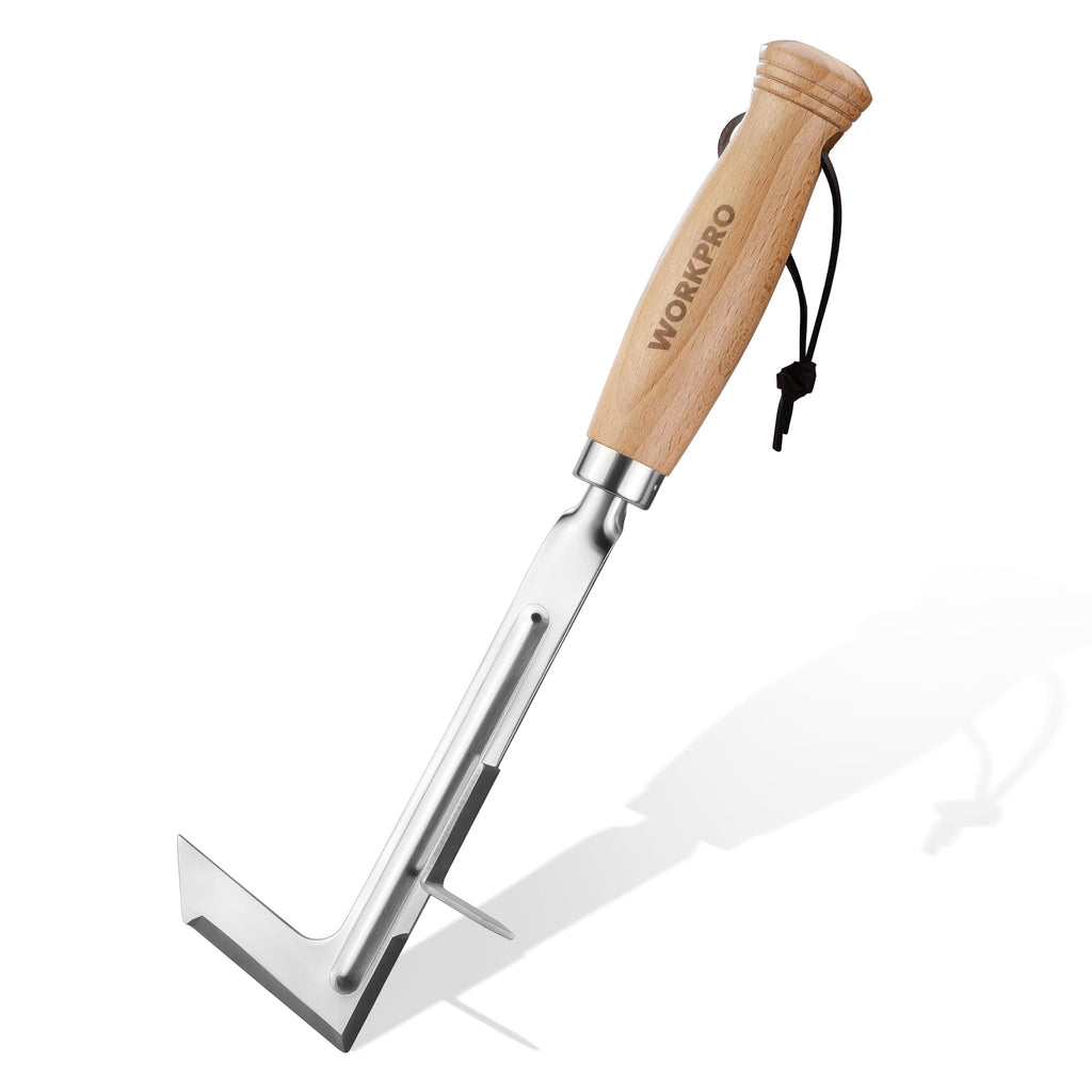 WORKPRO Crack Weeder, 12" Stainless Steel Crevice Weeding Tool