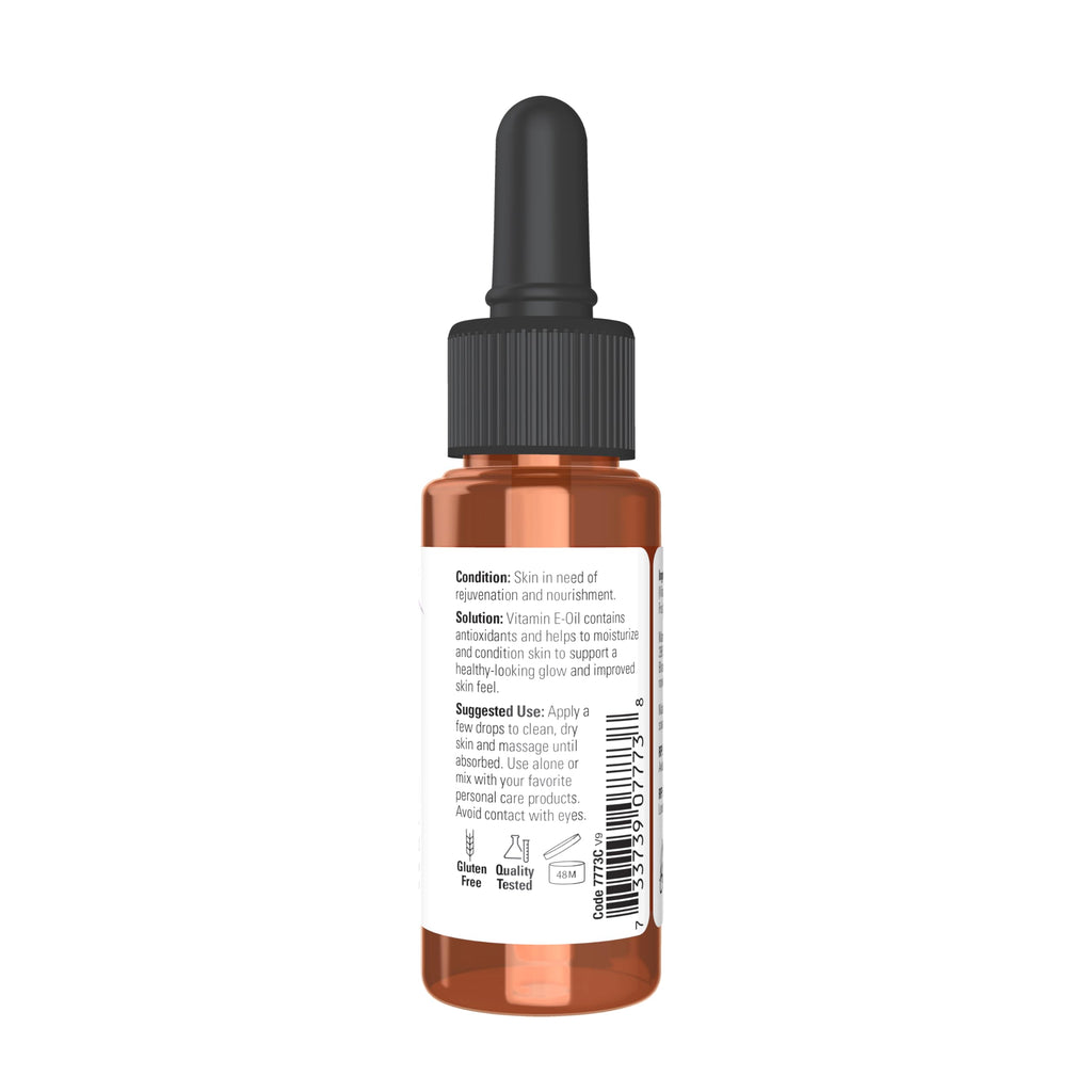 Buy now NOW Foods Solutions, E-Oil 23,000 IU, Natural Skin Rejuvenation, Skin Moisturizer, 1-Ounce at indiglob india