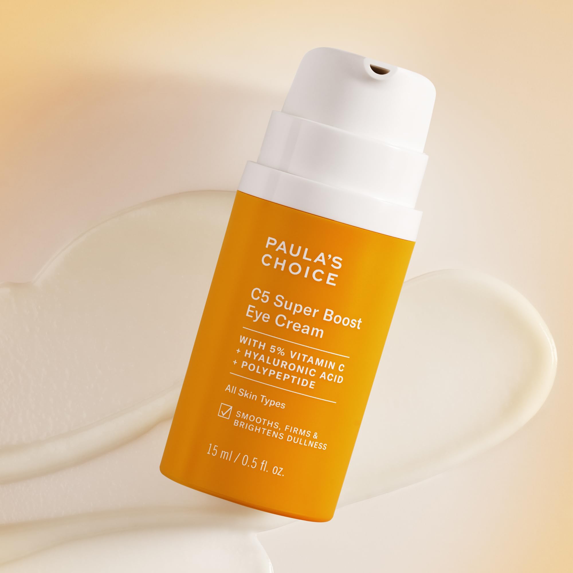 Buy now Paula's Choice C5 Super Boost Eye Cream for Dark Circles, Puffy Eyes, Fine Lines & CrowÆ’??s Feet, Eye Repair Cream with 5% Vitamin C, Hyaluronic Acid & Peptides, Fragrance Free, 0.5 fl oz at indiglob india