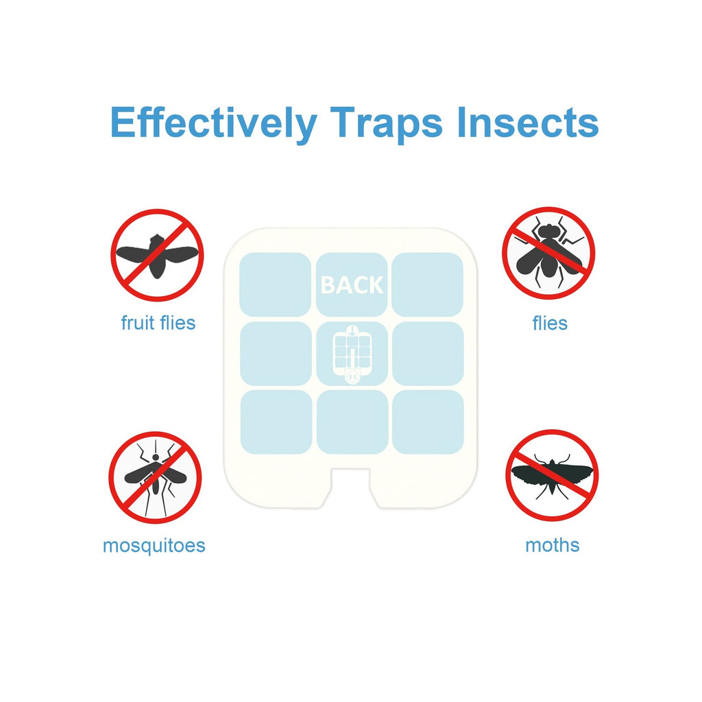 Shootingstar 40 Pack Refills Compatible with Safer Home Indoor Fly Trap