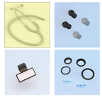 Buy now Tubing Compatible with Littmann (r) Master Cardiology (r) and Cardiology III (r) Stethoscope TUBING - 7mm Binaurals T7 BlackBlack at indiglob india