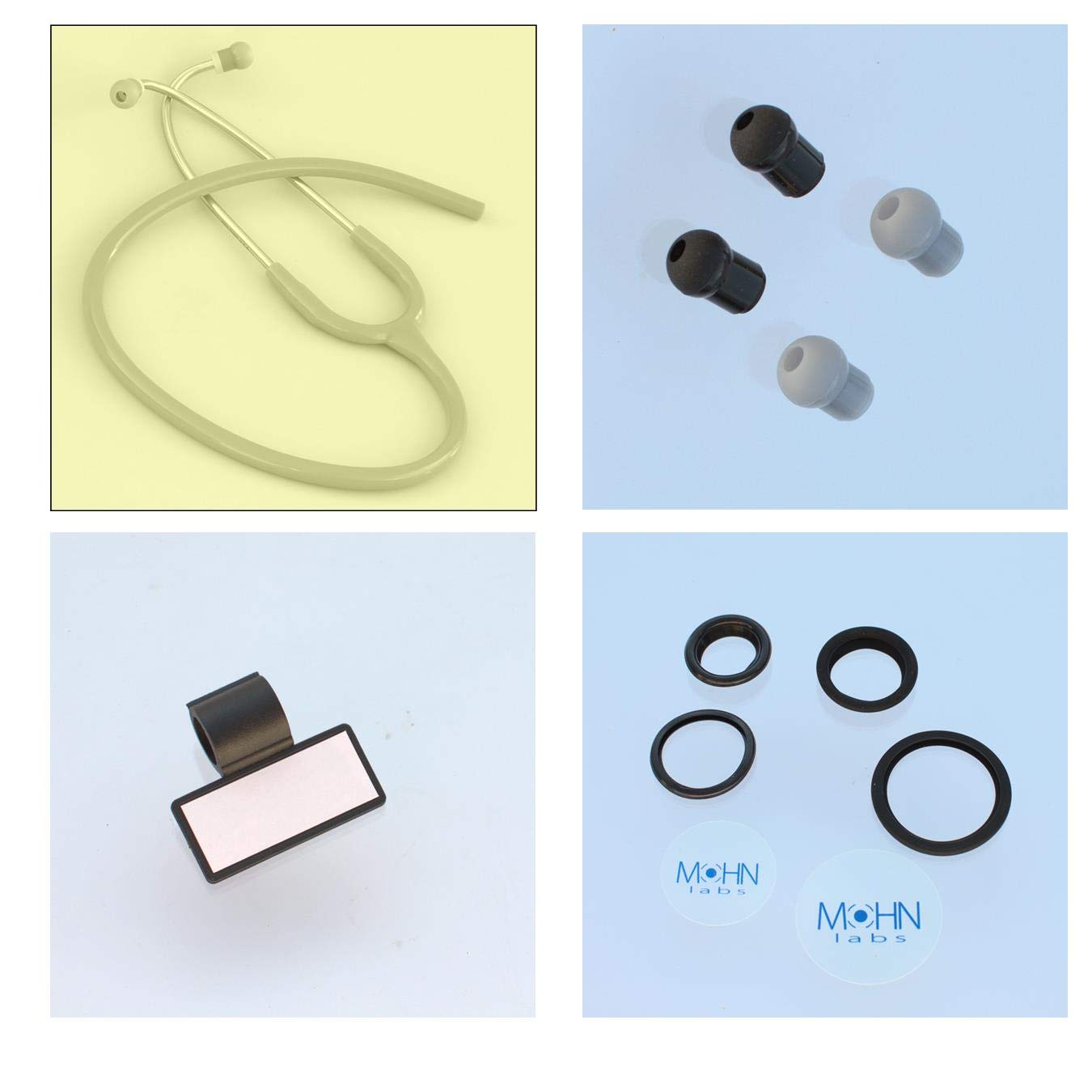 Buy now Tubing Compatible with Littmann (r) Master Cardiology (r) and Cardiology III (r) Stethoscope TUBING - 7mm Binaurals T7 BlackBlack at indiglob india