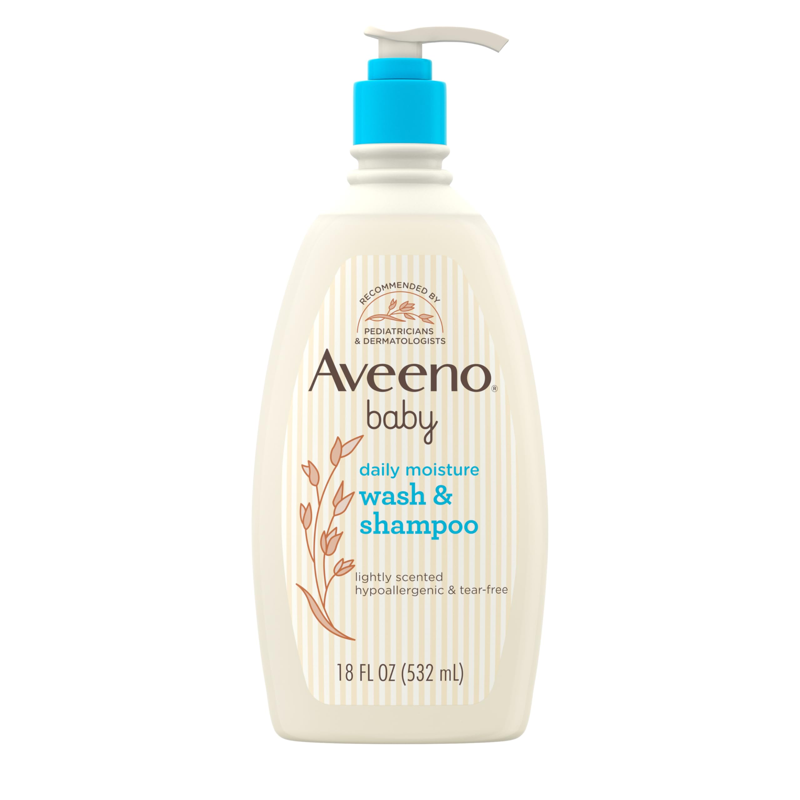 Buy now Aveeno Baby Daily Moisture Gentle Body Wash & Shampoo with Oat Extract, 2-in-1 Baby Bath Wash & Hair Shampoo, Tear- & Paraben-Free for Hair & Sensitive Skin, Lightly Scented, 18 fl. oz Lightly Scented 18 Fl Oz (Pack of 1) at indiglob india