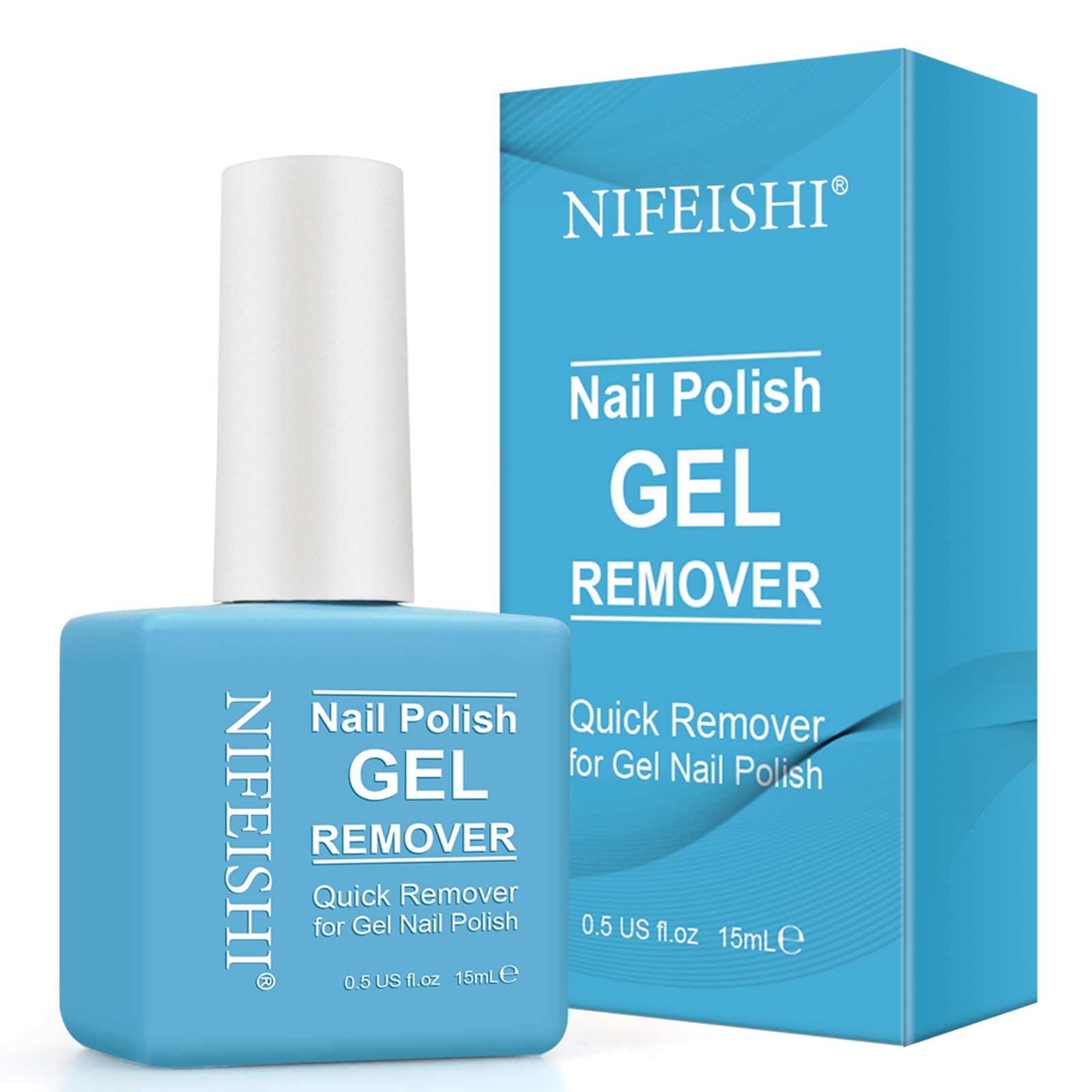 Gel Nail Polish Remover, Gel Polish Remover for Nails, No Need for Foil, Quick & Easy Polish Remover In 3-5 Minutes, No Need Soaking Or Wrapping-15ml