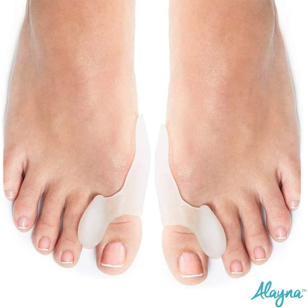 Buy now Bunion Corrector for Women and Men - Bunion Pads Pain Relief Gel Toe Separator Guard Big Toe Spreader Cushion to Wear in Socks and Shoes- Orthopedic Bunion Brace to Avoid Hallux Valgus Surgery(1 Pair) at indiglob india