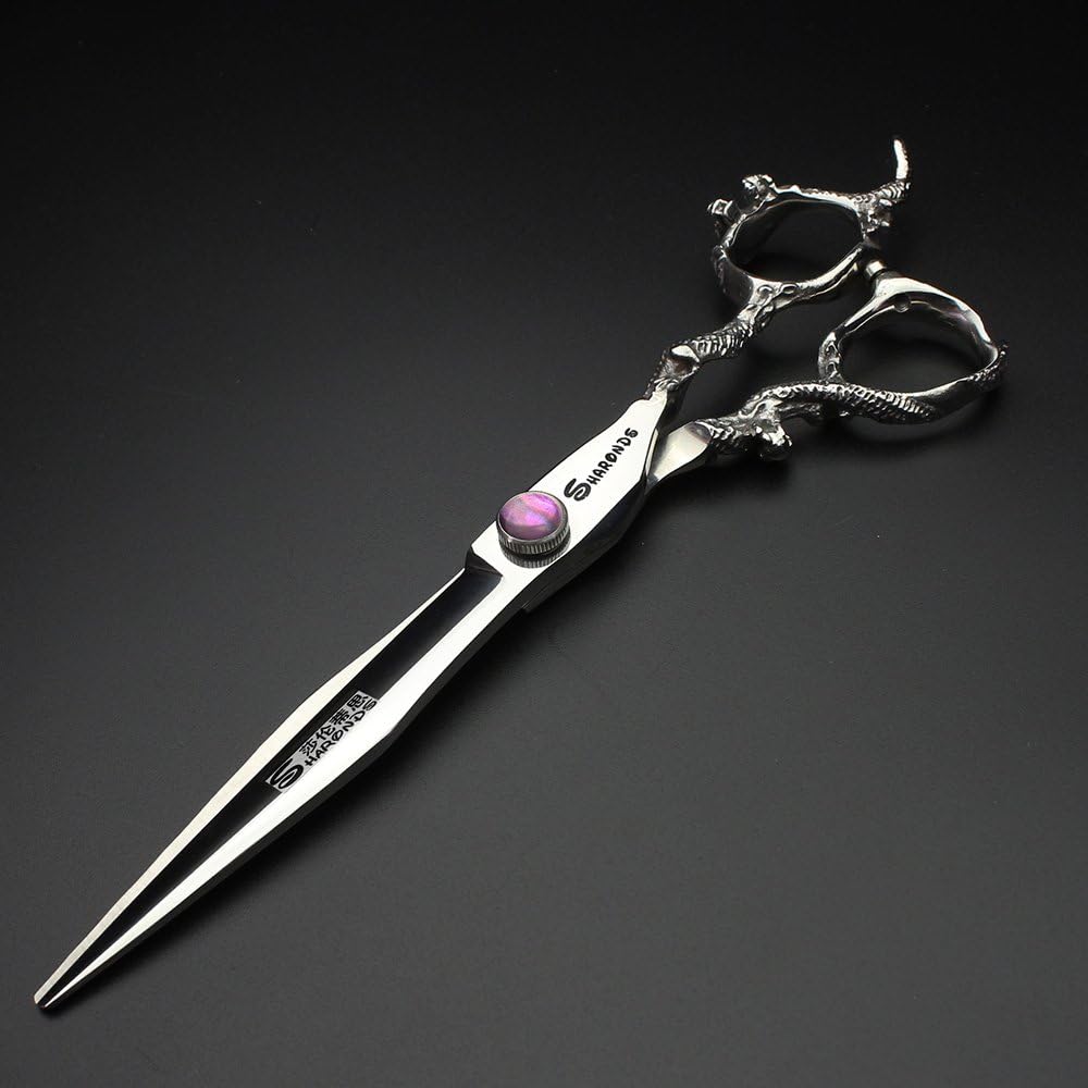 Buy now 7" 7.5" 8"9" Professional Hairdressing Scissors Barber Salon Hair Cutting Dragon Shears (Large). (7 inchâ€”A) at indiglob india