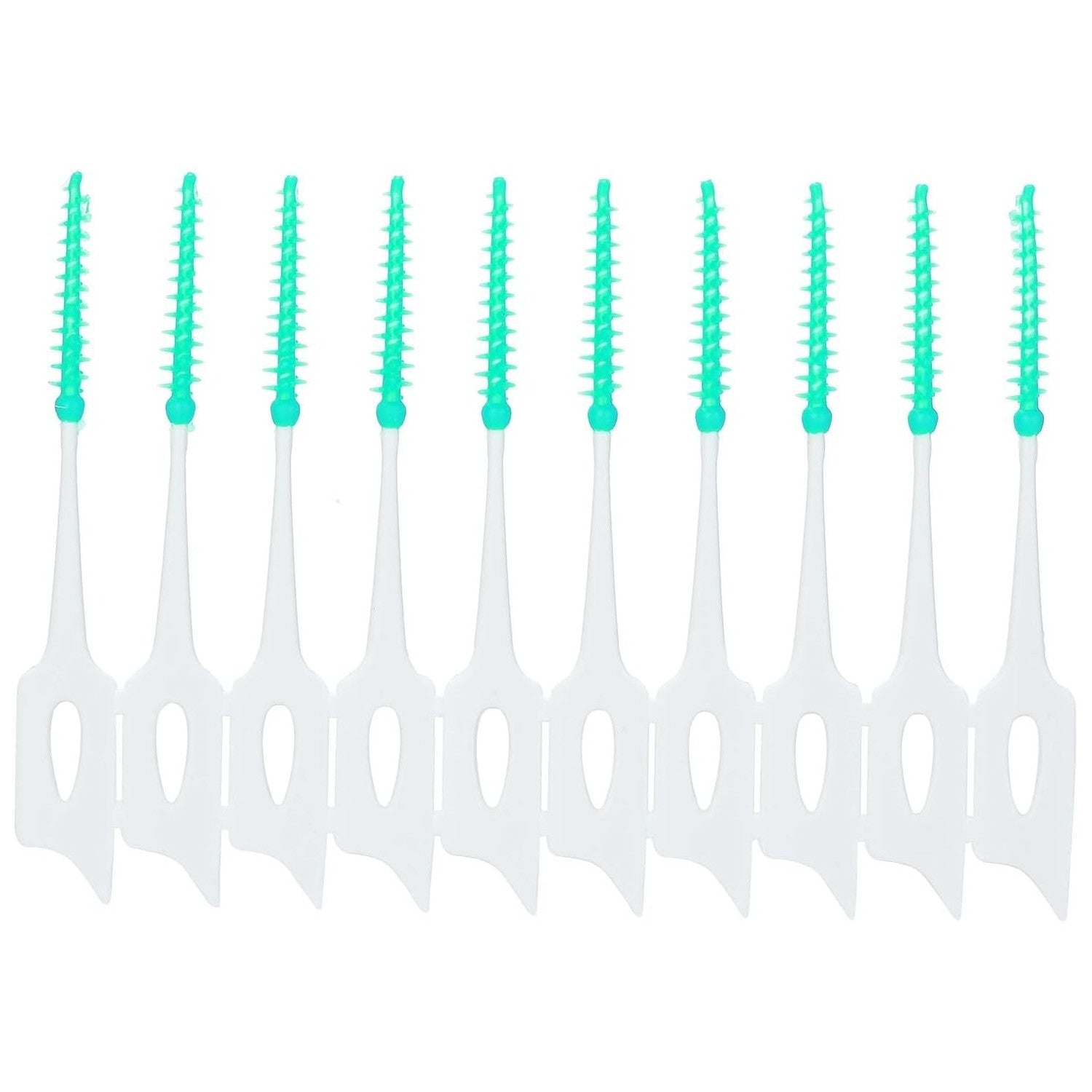 Buy now An-self 160PCS Interdental Brushes Ultra Tight Bristles Tooth Interdental Cleaners Silicone Toothpick Brush Disposable Teeth Soft Picks, Green at indiglob india