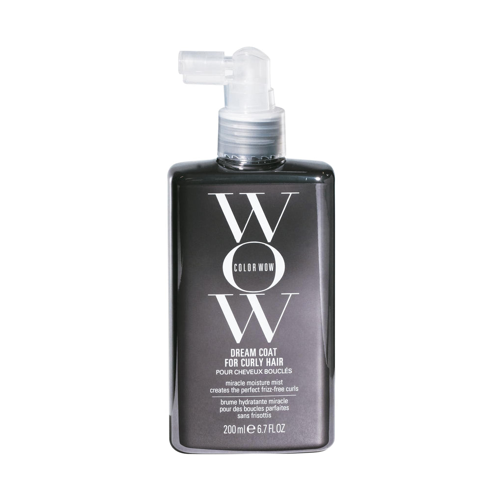 COLOR WOW Dream Coat for Curly Hair – Anti-Frizz Curl and Wave Spray | Anti-frizz spray, for wavy and curly hair, smooths, defines, lightweight, build-up free. Style with or without heat.