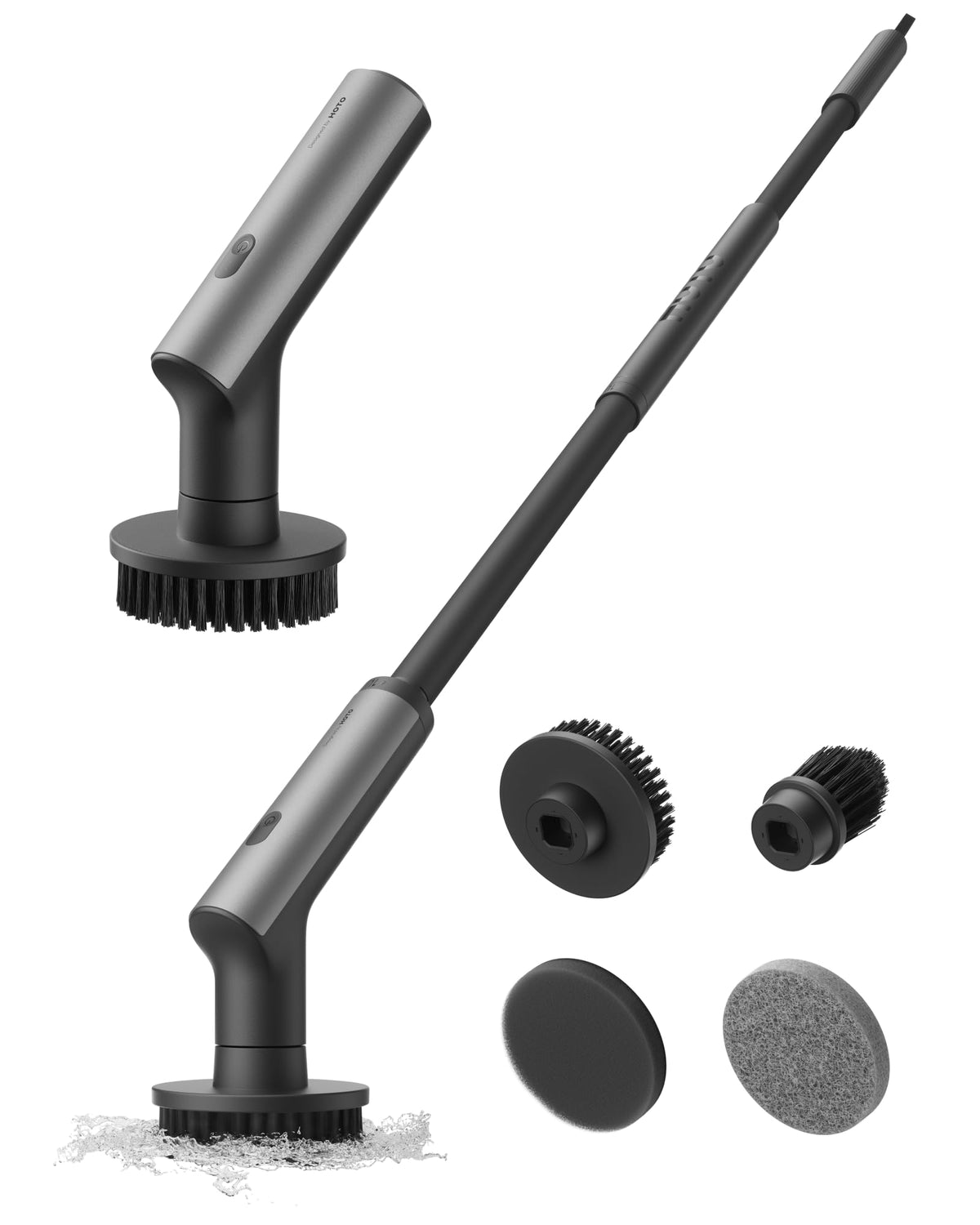HOTO Swift™ Easycare Cordless Electric Spin Scrubber, for Bathroom, Tile