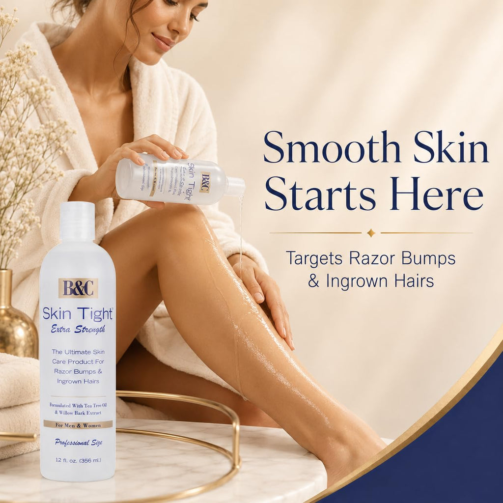 B&C SKIN TIGHT Razor Bump Ointment Extra Strength 12 oz