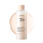 Anua Rice 70 Glow Milky Toner, Glass & Dewy Skin, Hydrating & Barrier Care, Rice Water, Niacinamide, Ceramides, All Skin Types, Fragrance-Free, Non Comedogenic, Korean Skincare, 8.45 fl.oz.