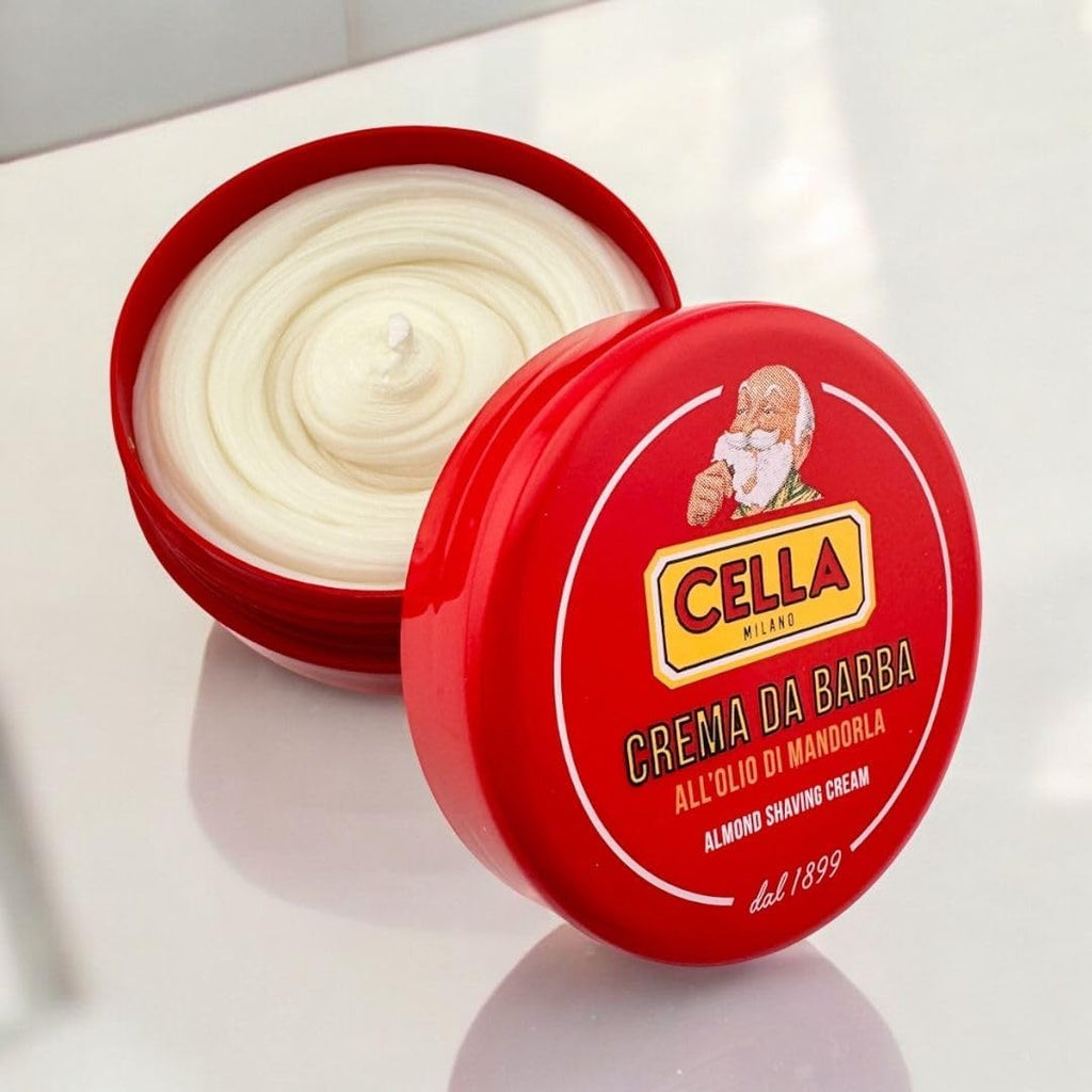 Cella Milano Classic Almond Shaving Cream Soap,150 g, Made in Italy