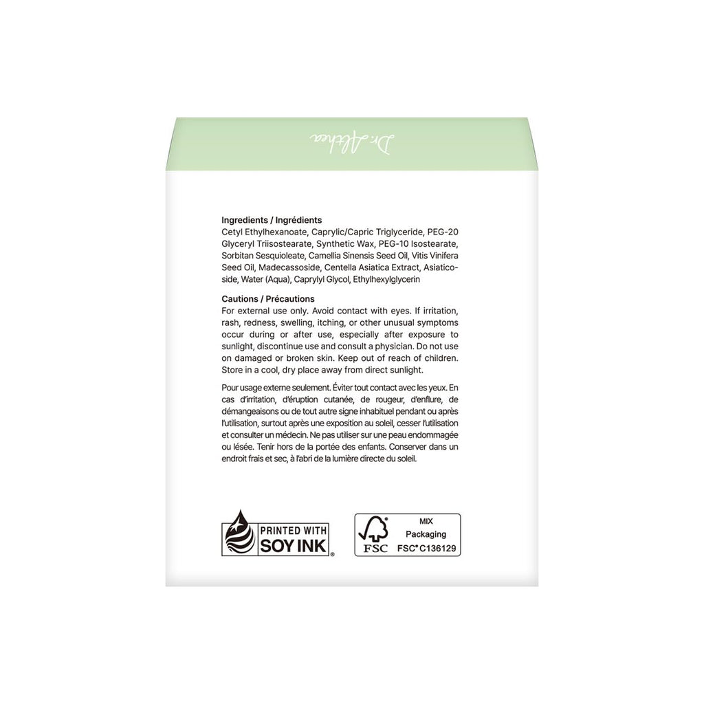 Dr.Althea Pure Grinding Cleansing Balm, Korean Vegan Skin Care, 1.69 Fl Oz | Hygienic One-Step Waterproof Makeup Remover with Madecassoside, Gentle Sorbet Texture for Sensitive Skin, Travel Essentials