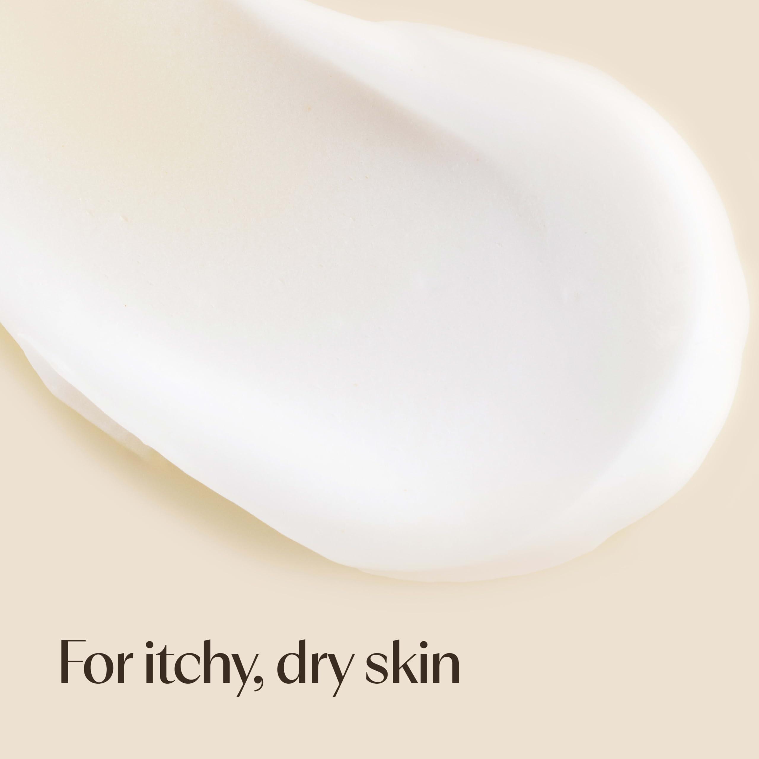 Aveeno Skin Relief Moisturizing Body Lotion Heals Very Dry, Sensitive Skin, Fast Absorbing Lotion with Soothing Triple Oat & Shea Butter Formula, Fragrance Free Lotion, Non-Comedogenic, 18 Fl Oz