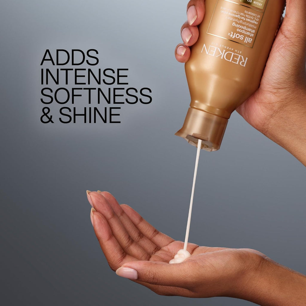 Redken All Soft Shampoo & Conditioner Set – For Dry, Brittle Hair