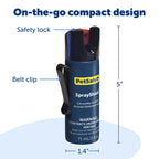 PetSafe SprayShield Animal Deterrent Spray with Clip, 2.1 oz