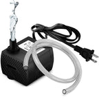 PULACO 95GPH 5W Mini Water Pump with 3.3 ft Tubing
