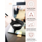 YOOVR 6pcs Hair Dye Bleach Kit with Hair Dye Brush and Bowl Set