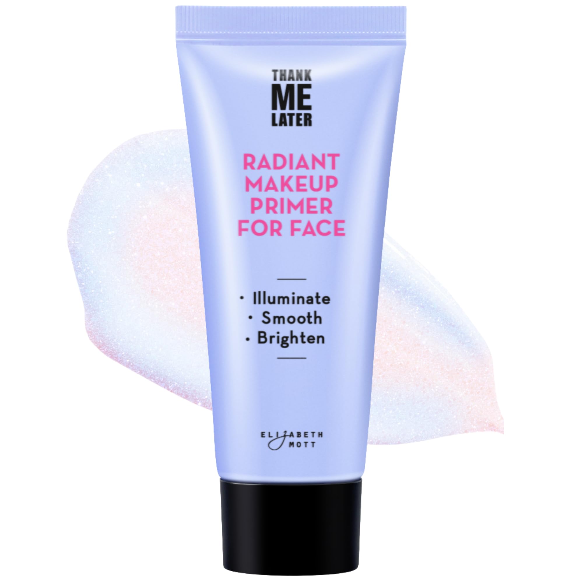 Buy now Elizabeth Mott Thank Me Later Radiant Face Primer - Illuminating & Hydrating Makeup Base with Niacinamide for Dewy Skin - Long-Lasting, Oil-Free Formula, Lightweight & Cruelty-Free, 30g at indiglob india