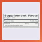 Rugby Magnesium Oxide 400 mg Tablets - Dietary Supplement - Gluten-Free - 120 Count (3 Pack)