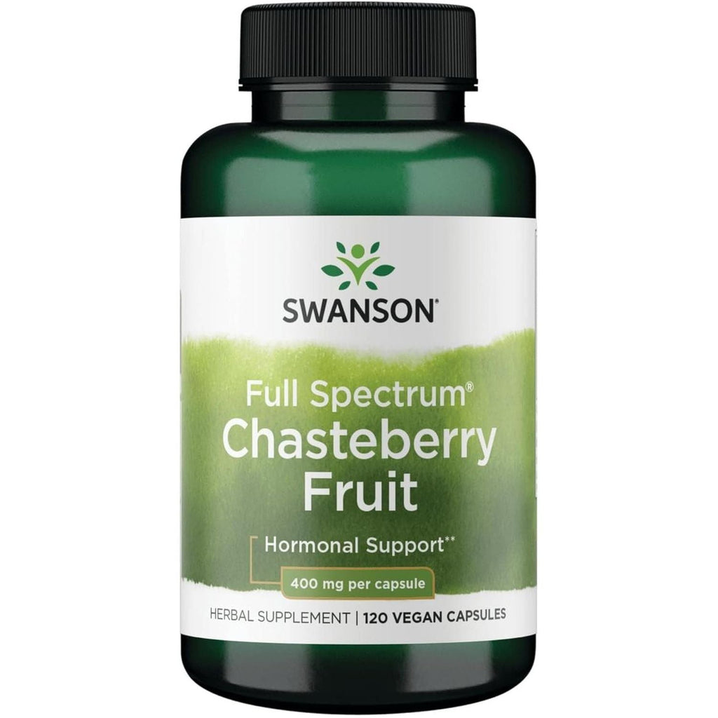 Buy now Swanson Chasteberry Fruit - Herbal Supplement Promoting Women's Health & Menopausal & Menstrual Support - May Support Balance & Skin Health - (120 Capsules, 400mg Each) at indiglob india