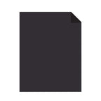 Astrobrights Color Cardstock, 65 lb Cover Weight, 8.5 x 11, Eclipse Black, 100/Pack