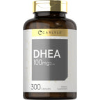 Carlyle DHEA 100mg Supplement | 300 Capsules | for Women and Men