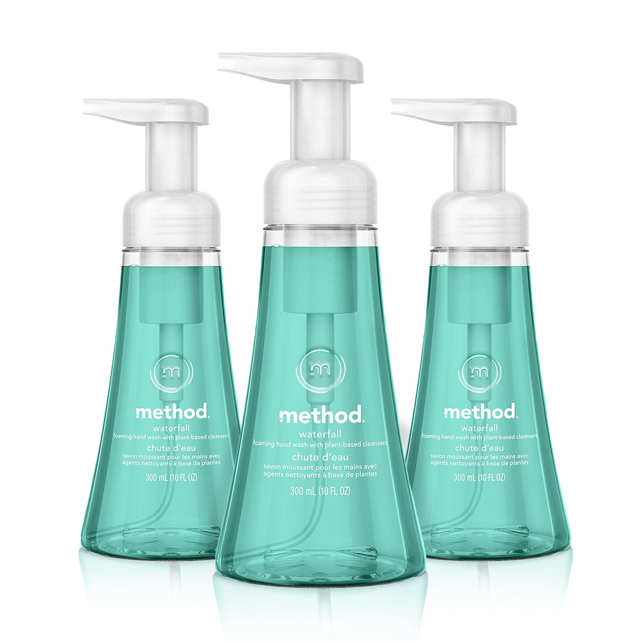 Buy now Method Foaming Hand Soap, Waterfall, Paraben and Phthalate Free, Biodegradable Formula, 10 fl oz (Pack of 6) 10 Fl Oz (Pack of 3) Pump Bottle at indiglob india