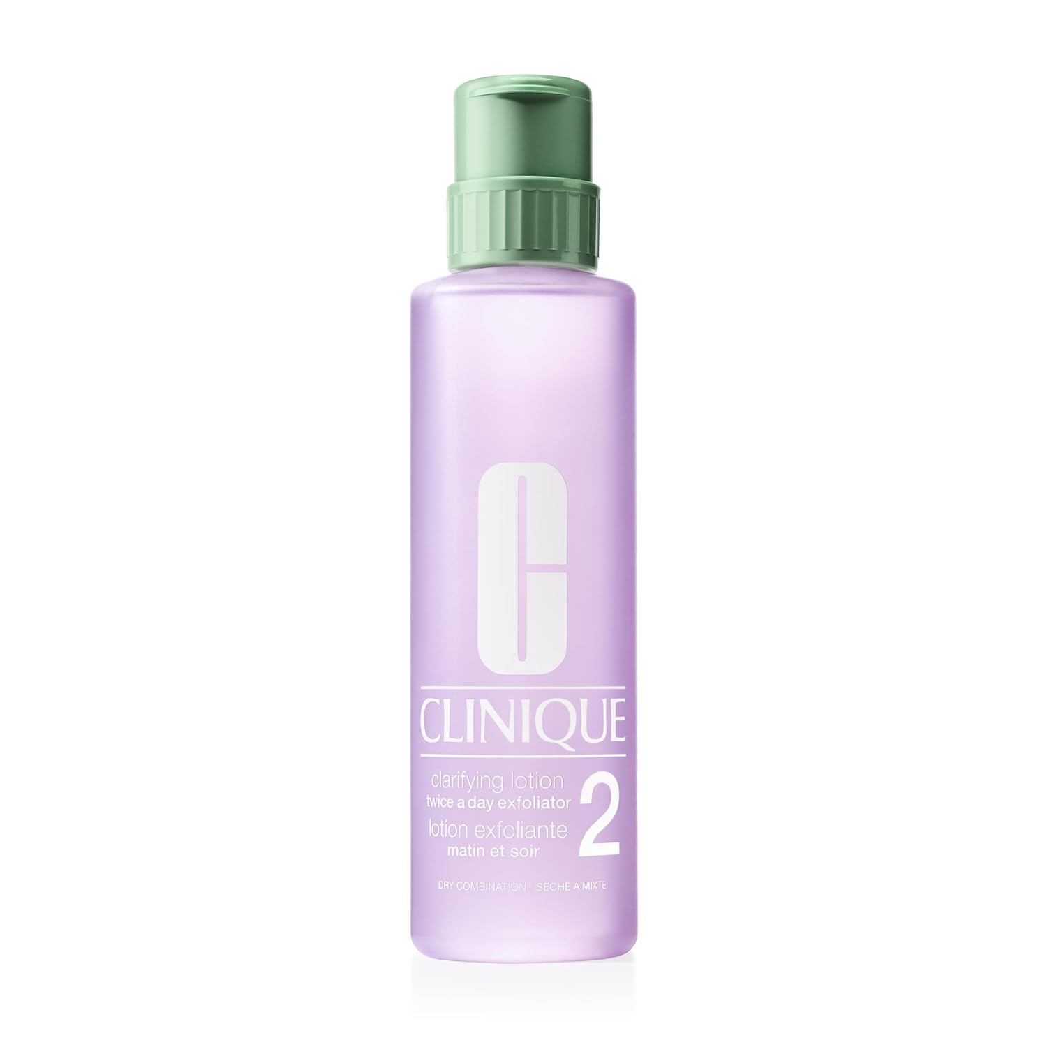 Buy now Clinique 3-Step Clarifying Lotion Face Exfoliator 2 | Toner With Witch Hazel | For Dry Combination Skin Types 16.5 Fl Oz at indiglob india