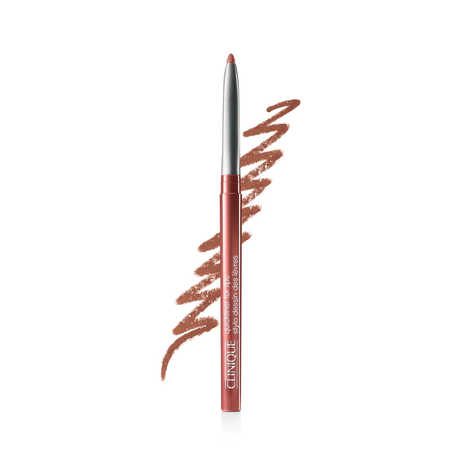 Buy now Clinique Long Lasting Quickliner Lip Liner | Non-Drying + No Sharpening | Available in 19 Shades | Now In Black Honey, Pink & Nude Honey Intense CafÃ© at indiglob india