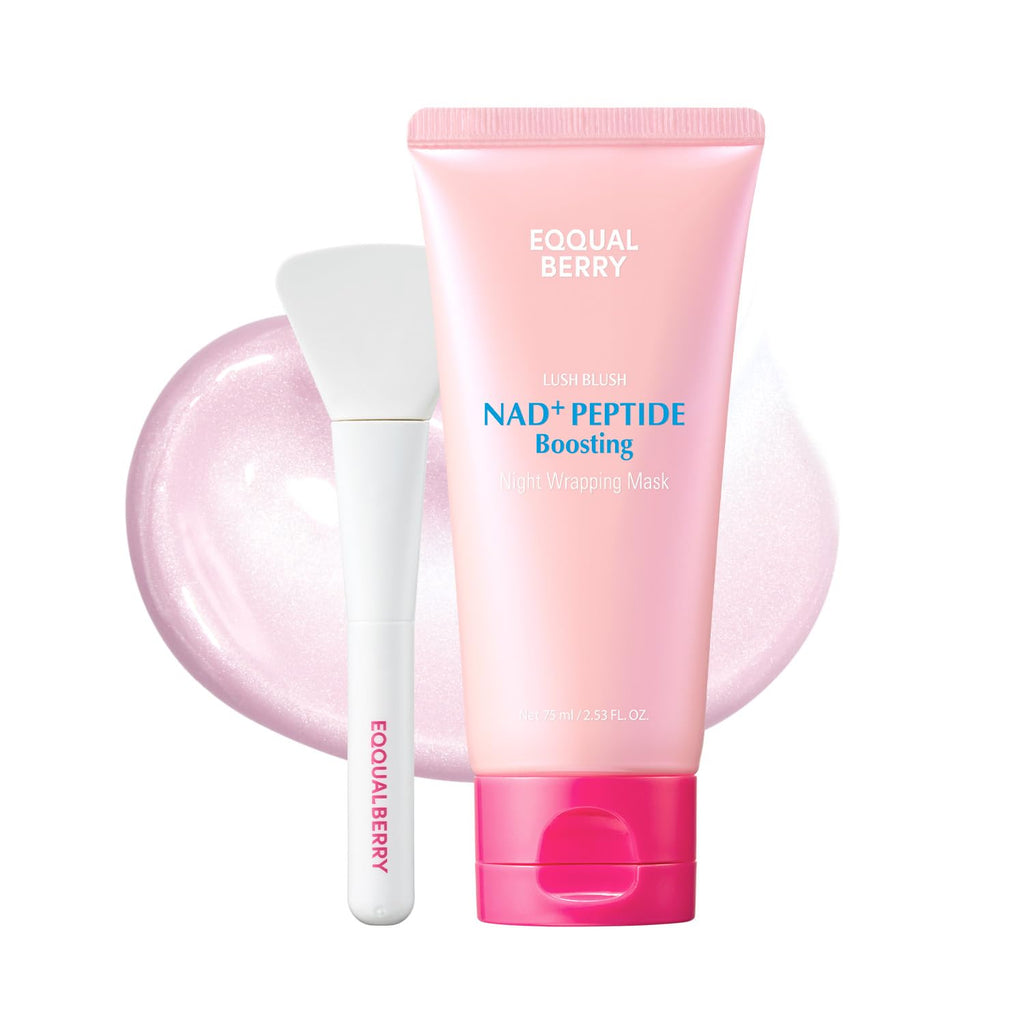 EQQUALBERRY Vitamin Illuminating Night Wrapping Mask | Easy Peel Off Cream Face Mask for Dark Spots | Brightening Overnight Facial Mask for Glowing Glass Skin | Korean Skin Care, 2.53 fl.oz