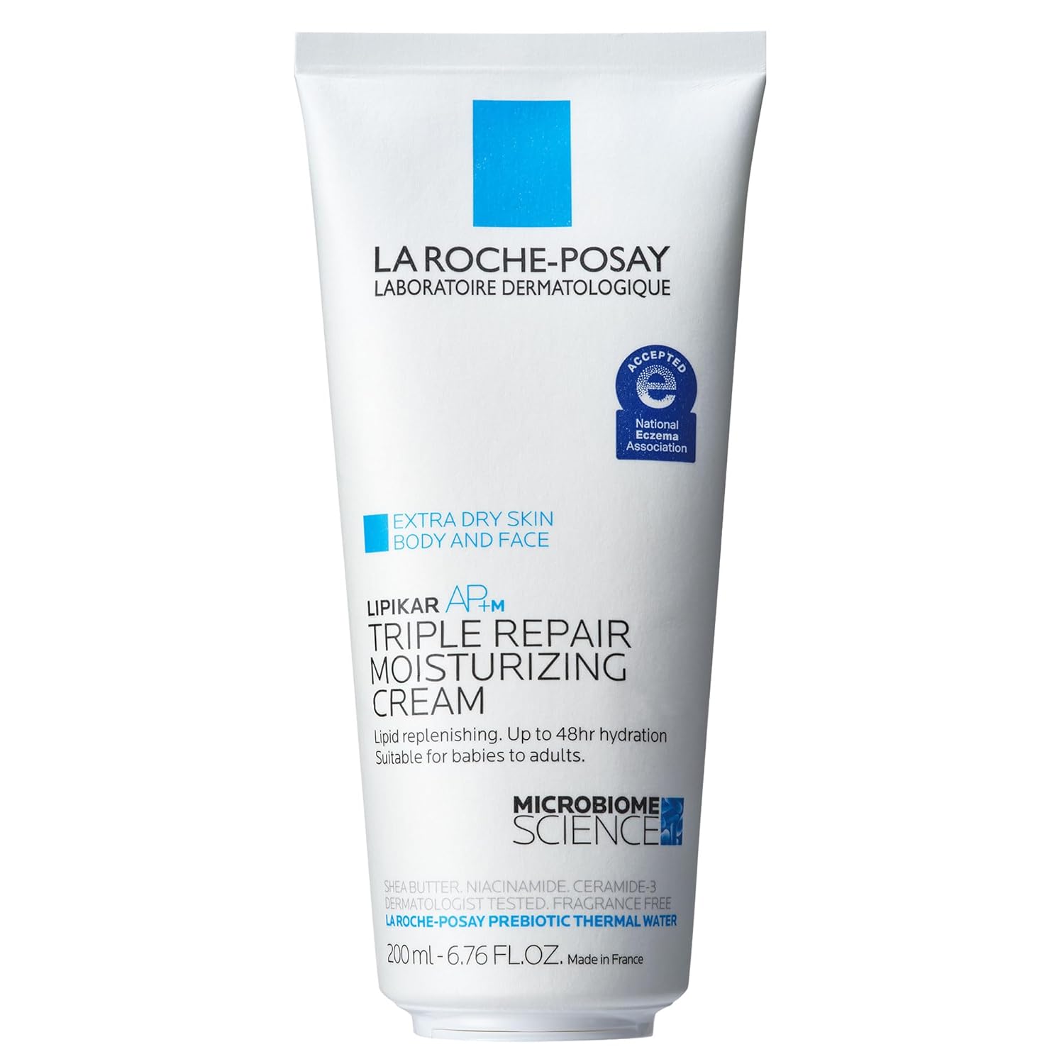 Buy now La Roche-Posay Lipikar AP+ Triple Repair Moisturizing Cream | Face & Body Lotion For Dry Skin | Shea Butter & Niacinamide Moisturizer | Gentle Face & Body Cream For Dry, Rough & Sensitive Skin 6.7 Fl Oz (Pack of 1) at indiglob india