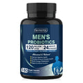 DRFOSTER Probiotics for Men Digestive Health, 120 Billion CFU, 90 Capsules | with Digestive Enzymes & Prebiotics & Saw Palmetto & Cranberry for Gut, Prostate & Urinary Tract Health, Shelf Stable