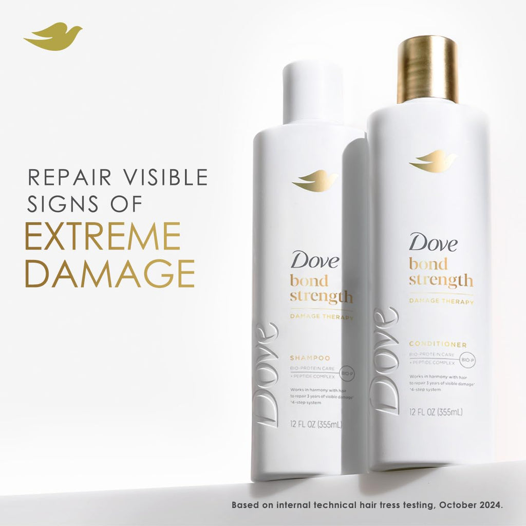 Dove Bond Strength Shampoo & Conditioner Set + 10-in-1 Serums