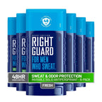 Right Guard Sport Antiperspirant Up To 48HR, Fresh, 2.6 Oz (Pack of 6)