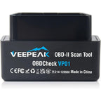 Buy now Veepeak Mini WiFi OBD II Scanner Adapter Car Check Engine Light Diagnostic Code Reader Scan Tool for iOS and Android Black at indiglob india