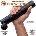 Monster K9 Chew Stick - for Toughest Chewers, Natural Rubber Dog Toy, 9 in