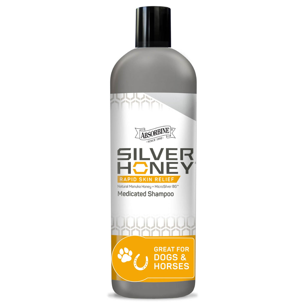 Silver Honey Rapid Skin Relief Medicated Shampoo & Wound Wash, 16 fl oz