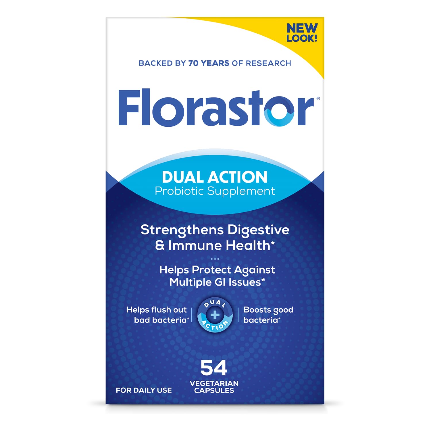 Buy now Florastor Probiotics for Digestive and Immune Health, 100 Capsules, Probiotics for Women & Men, Helps Flush Out Bad Bacteria, Boosts The Good with Our Unique Strain Saccharomyces Boulardii at indiglob india