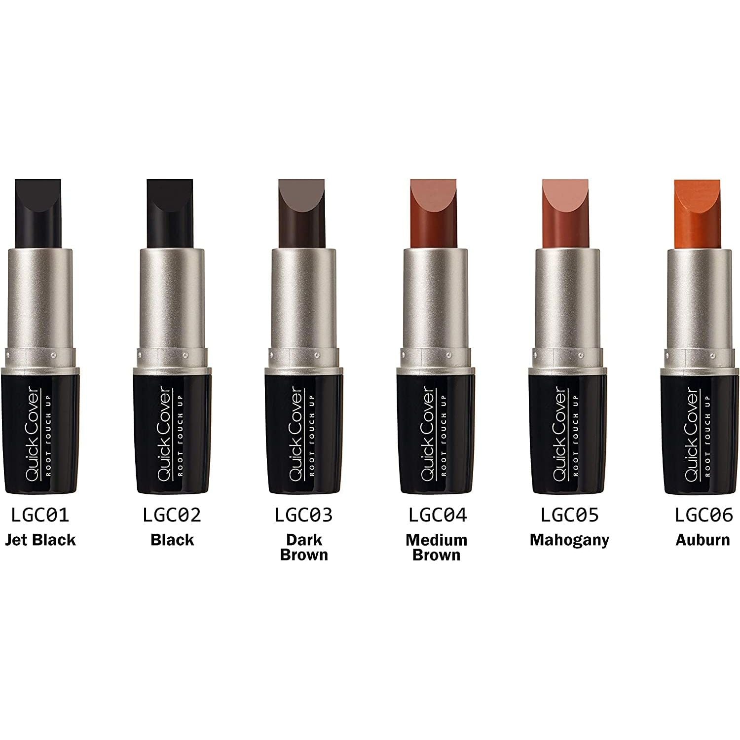 Buy now RED by Kiss Quick Cover Root Touch Up Stick, Water-Resistant Temporary Gray Hair Concealer with Brush for Roots and Beard, Long-Lasting Coverage, Easy Application (2 Pack, Dark Brown) at indiglob india