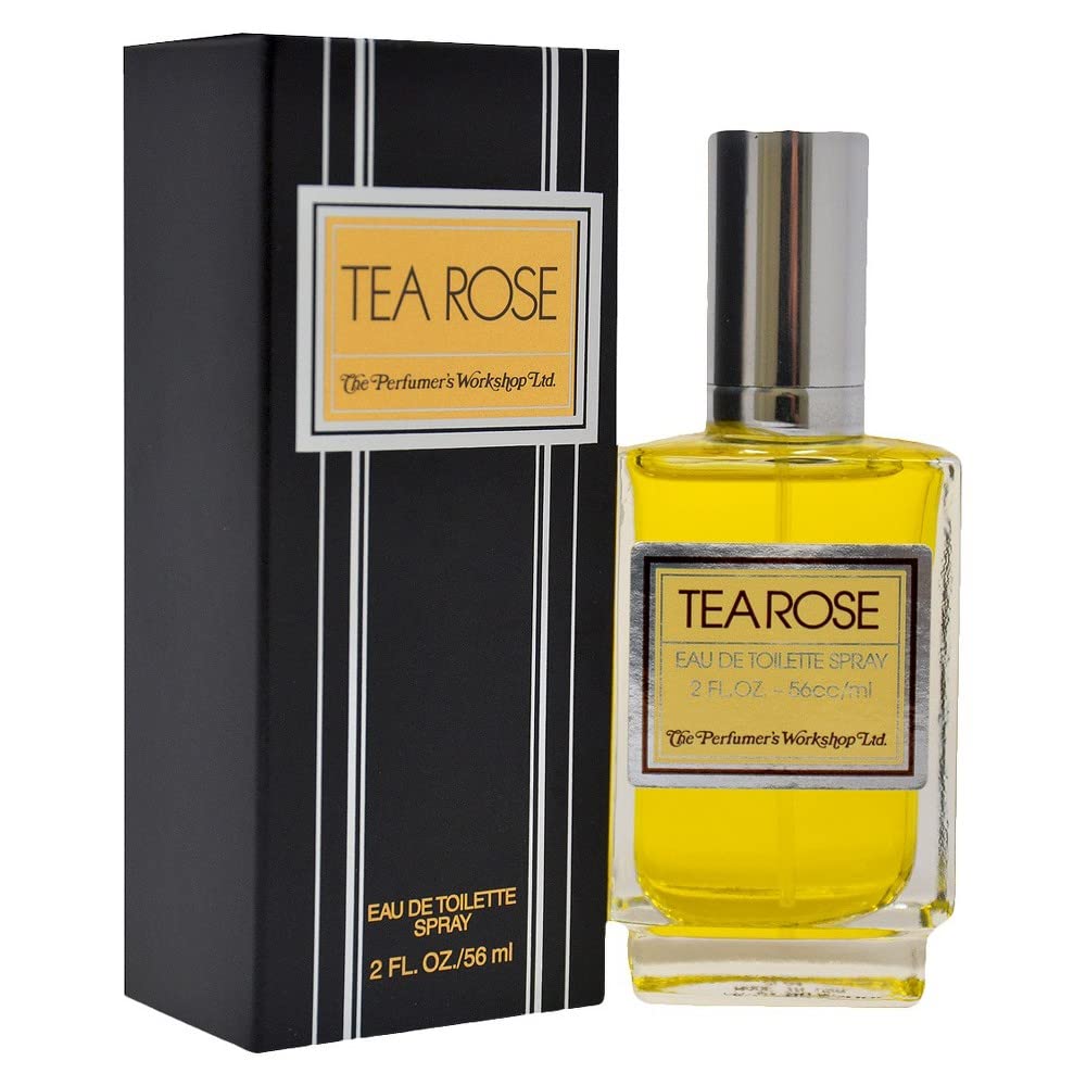 Buy now Tea Rose By Perfumers Workshop For Women. Eau De Toilette Spray 2.0 Oz. Cedar,Floral,Rose,Sandalwood,Tea 2 Fl Oz (Pack of 1) at indiglob india