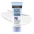 Neutrogena Ultra Sheer Dry Touch Sunscreen Lotion, SPF 70, 3 fl. oz | Broad Spectrum for UVA/UVB Protection, Lightweight, Water-Resistant up to 80 Minutes, Oxybenzone-Free