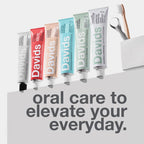 Buy now Davids Fluoride Free Toothpaste, Teeth Whitening, Antiplaque, SLS (Sulfate) Free, Promotes Enamel Health, Mouth & Gum Detox, EWG Verified, Peppermint, 5.25oz at indiglob india