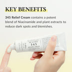 Buy now Dr.Althea 345 Relief Cream, Daily Face Moisturizer, Blemish Relief Care, Soothing Recovery & Moisture, Korean Vegan Skin Care for All Skin Types, 1.69 Fl Oz (Pack of 1) at indiglob india