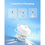 Superer Replacement Charger for Braun Oral-B Electric Toothbrush, iO Series 2/3/4/5/6, Pro 1000/3000/5000, Vitality, Smart, Genius, Model 3757, IP67 Waterproof Charging Base with 4 ft Power Cord