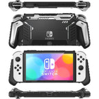 Buy now i-Blason Armorbox for Nintendo Switch OLED Case 2021 Dockable Comfortable Grip Protective Anti-Scratch Case Compatible with Nintendo Switch OLED Model and Joy-Con Controller (White) at indiglob india