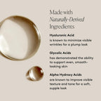 Naked & Thriving Renew Resurfacing Night Serum - Clinically Proven Visible Anti-Aging Benefits, Multitasking for Visible Fine Lines, Texture, Hydration, & Firmness. Hyaluronic Acid+Ferulic Acid 30 mL