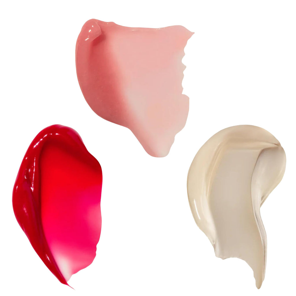 Buy now Summer Fridays Holiday Lip Butter Balm Set - Conditioning Vegan Lip Balm for Instant Moisture, Shine & Hydration - Includes Cherry, Sweet Mint & Pink Sugar (3 Count) at indiglob india