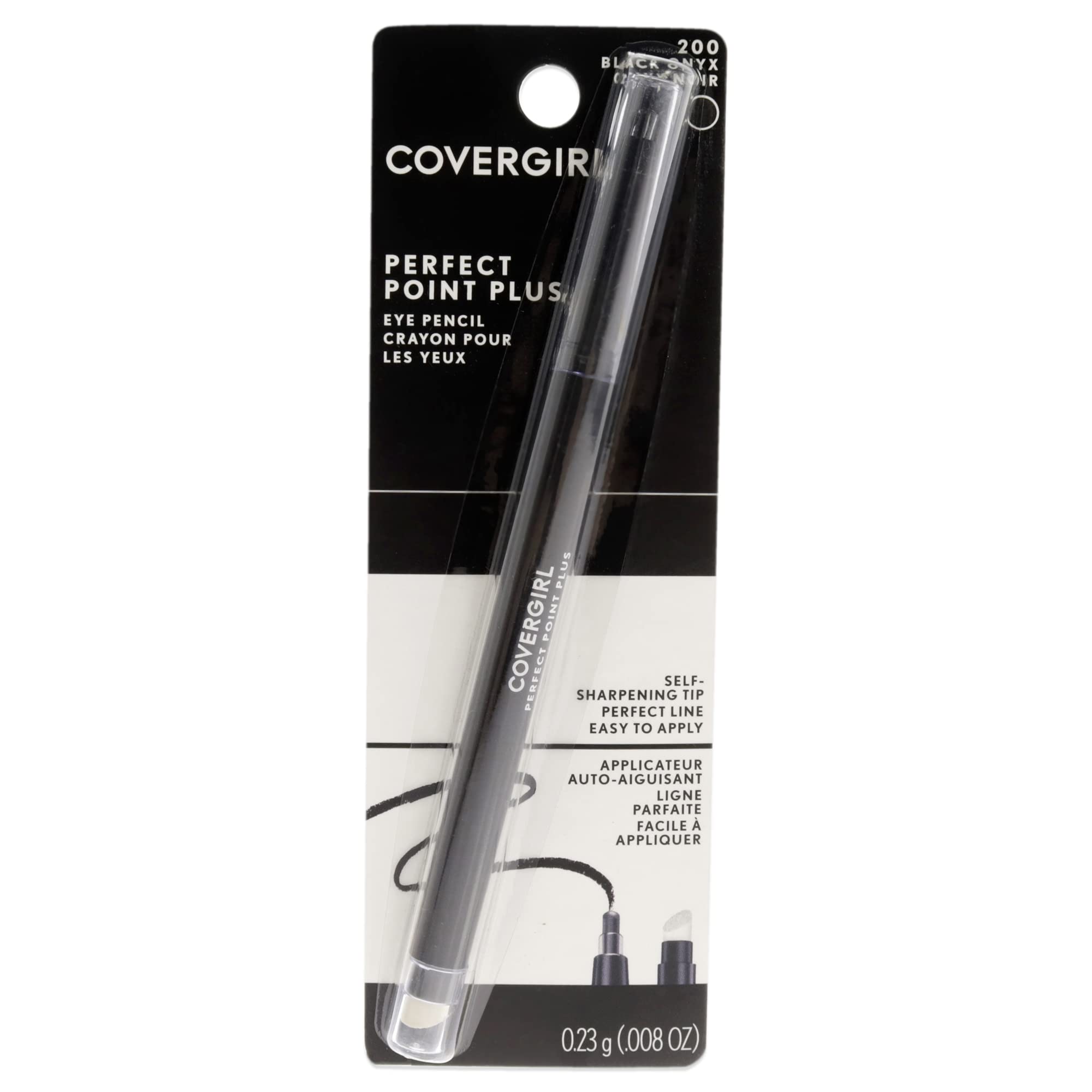 Buy now Covergirl Perfect Point Plus Charcoal Color Eyeliner Pencil, 0.008 Ounce (Pack of 2) at indiglob india